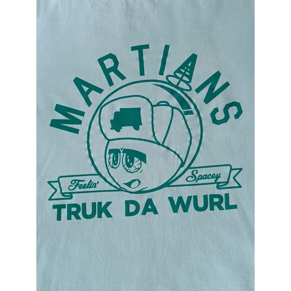 TrukFit T-Shirt Men's 2XL Cartoon Graphic Blue Short Sleeve - Picture 2 of 8